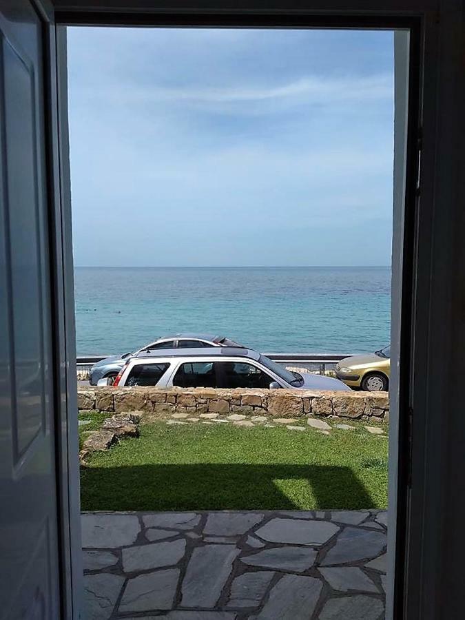 Seaside Beach House Siviri Exterior foto